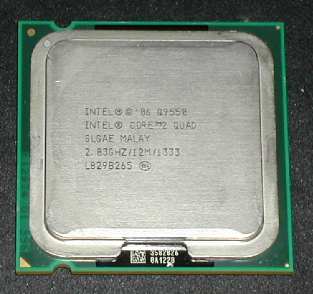 4コアCPU　Core2 Quad Q9550S　SLGAE　LGA775_画像1