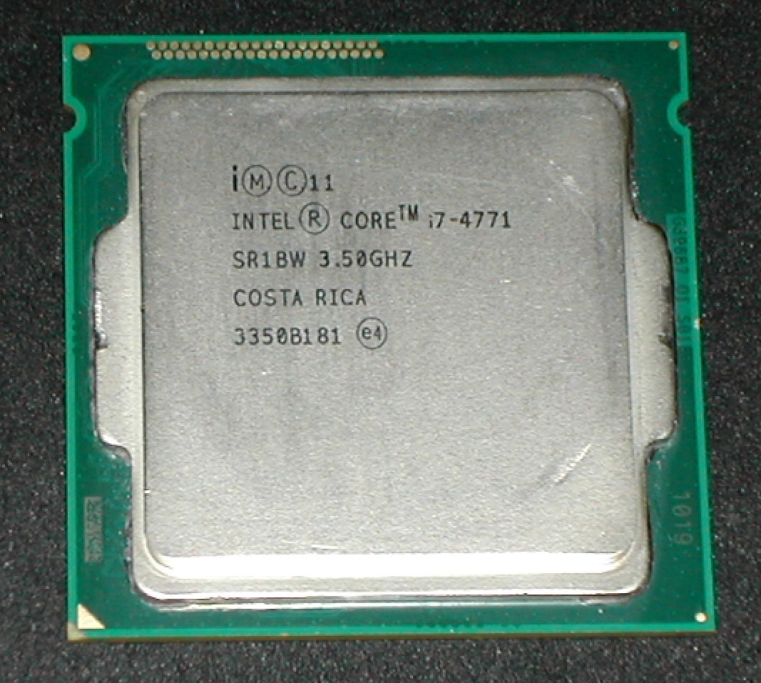 4コア8スレッド Core i7 4771 LGA1150