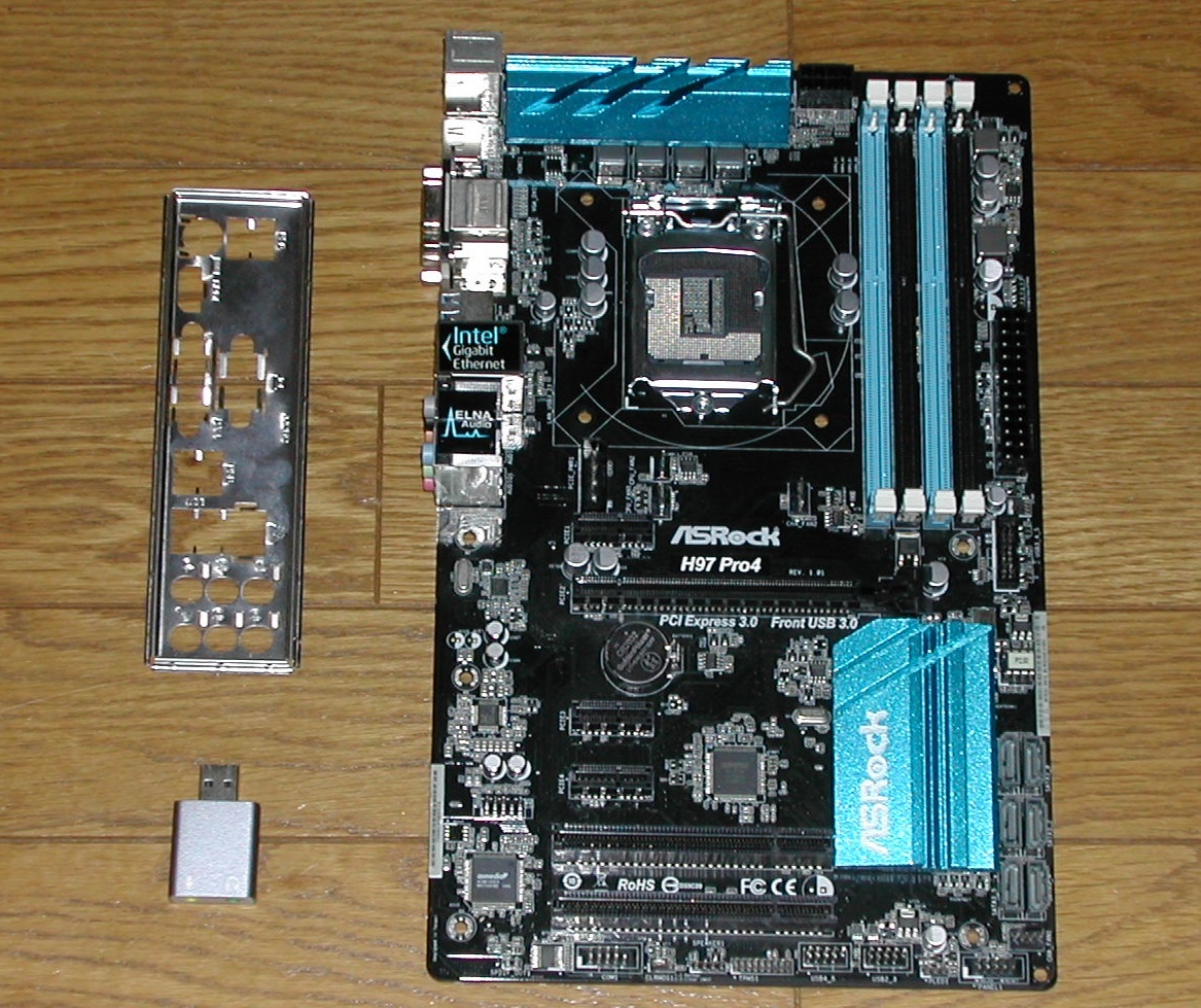 ジャンクマザボ　ASROCK　H97 Pro4　LGA1150