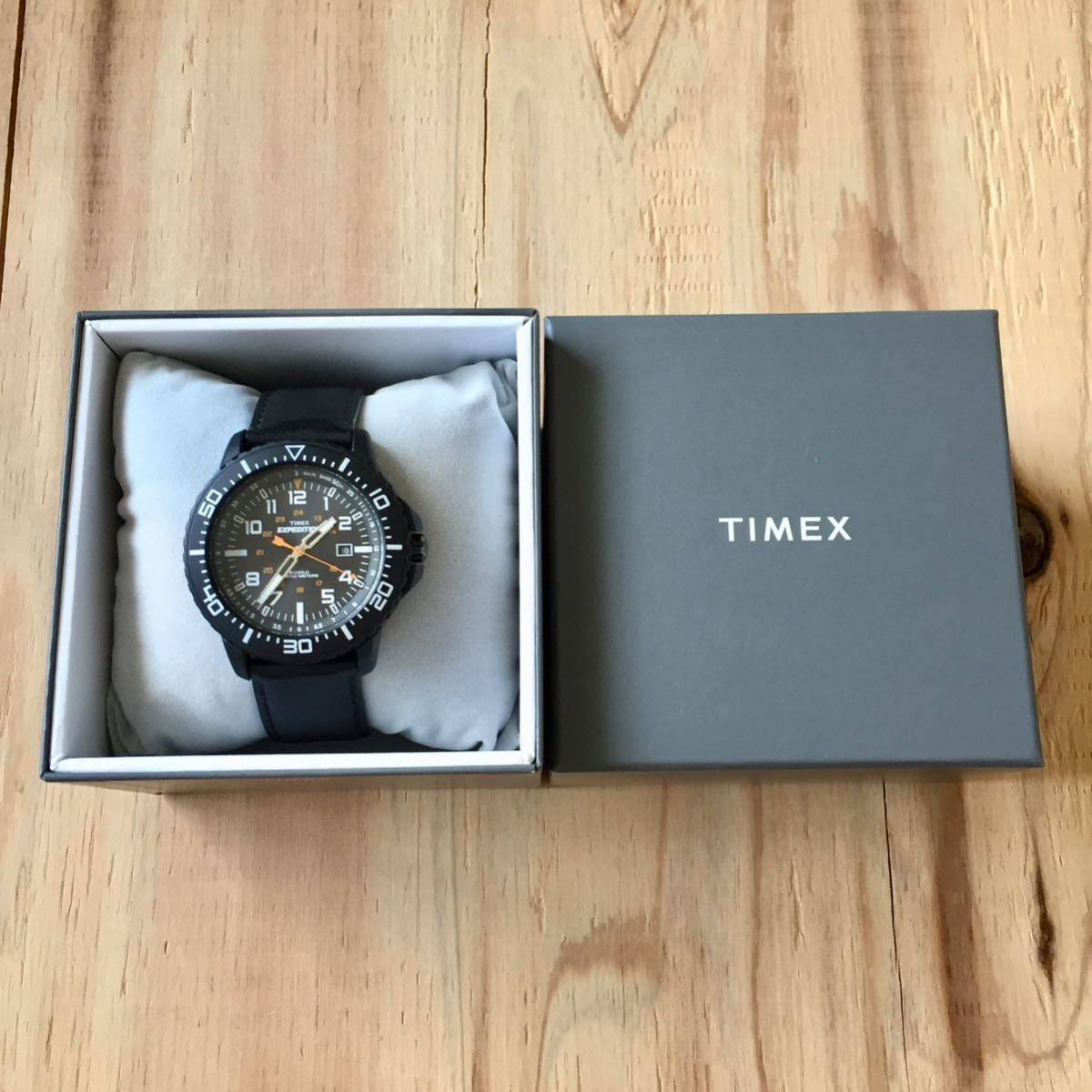 美品 BEAMS TIMEX Expedition Analog watch ビームス タイメックス エクスペディション アナログウォッチ 腕時計 5気圧防水 電池式クオーツ_画像1