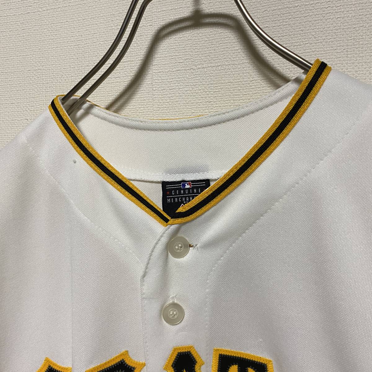 アメリカ古着 ベースボールシャツ ユニフォーム ピッツバーグ アメリカ古着 ベースボールシャツ ユニフォーム ピッツバーグ