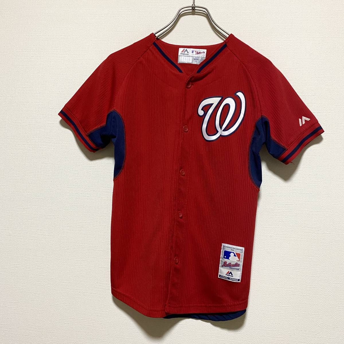 MLB ブライス ハーパー ユニフォーム Nationals ナショナルズ アメリカ古着 MLB ゲームシャツ ワシントン・ナショナルズ