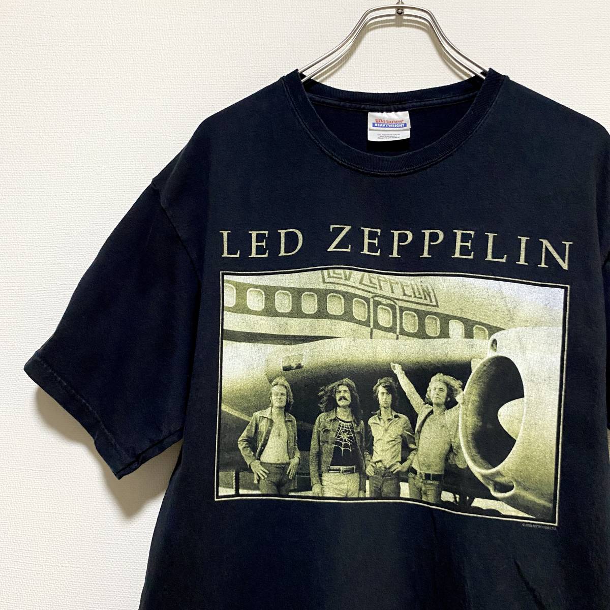 アメリカ古着　LED ZEPPELIN　レッド・ツェッペリン　半袖　Tシャツ　バンT　バンド　2005年製　ヴィンテージ　【J1057】