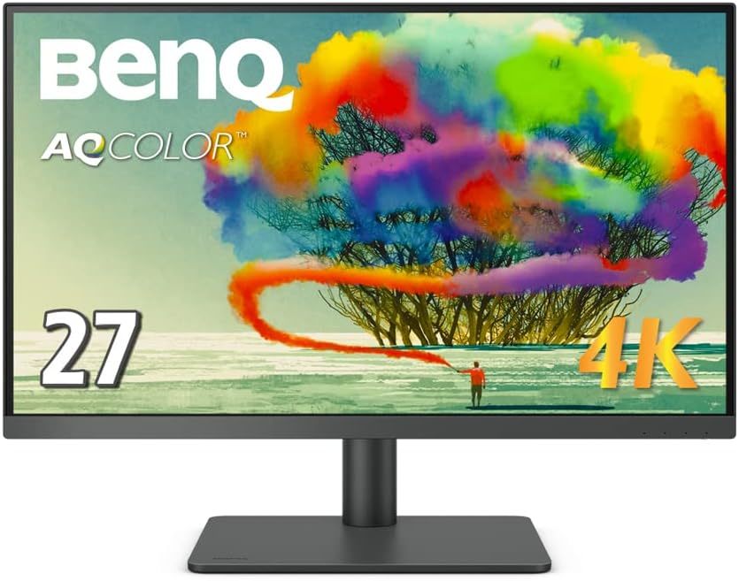 BenQ PD2705U (27型/IPS/sRGB・Rec.709 99%/HDR10/USB-C/65W給電