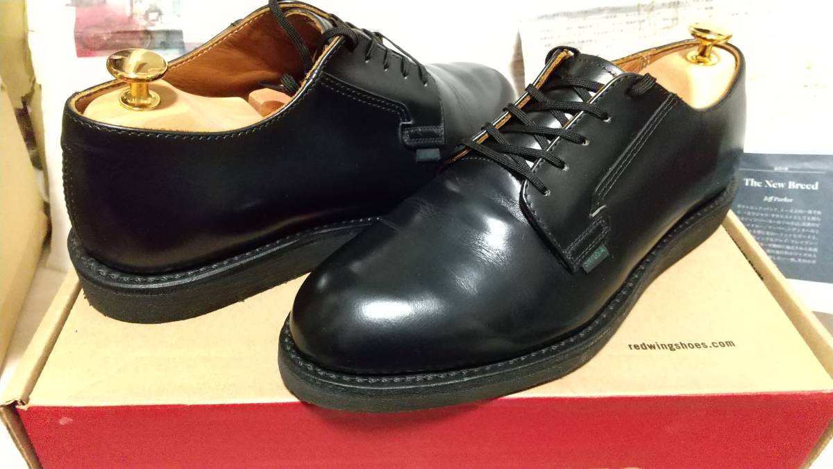 箱付超美品 18年製 RED WING ポストマン 101 オックスフォード 短靴