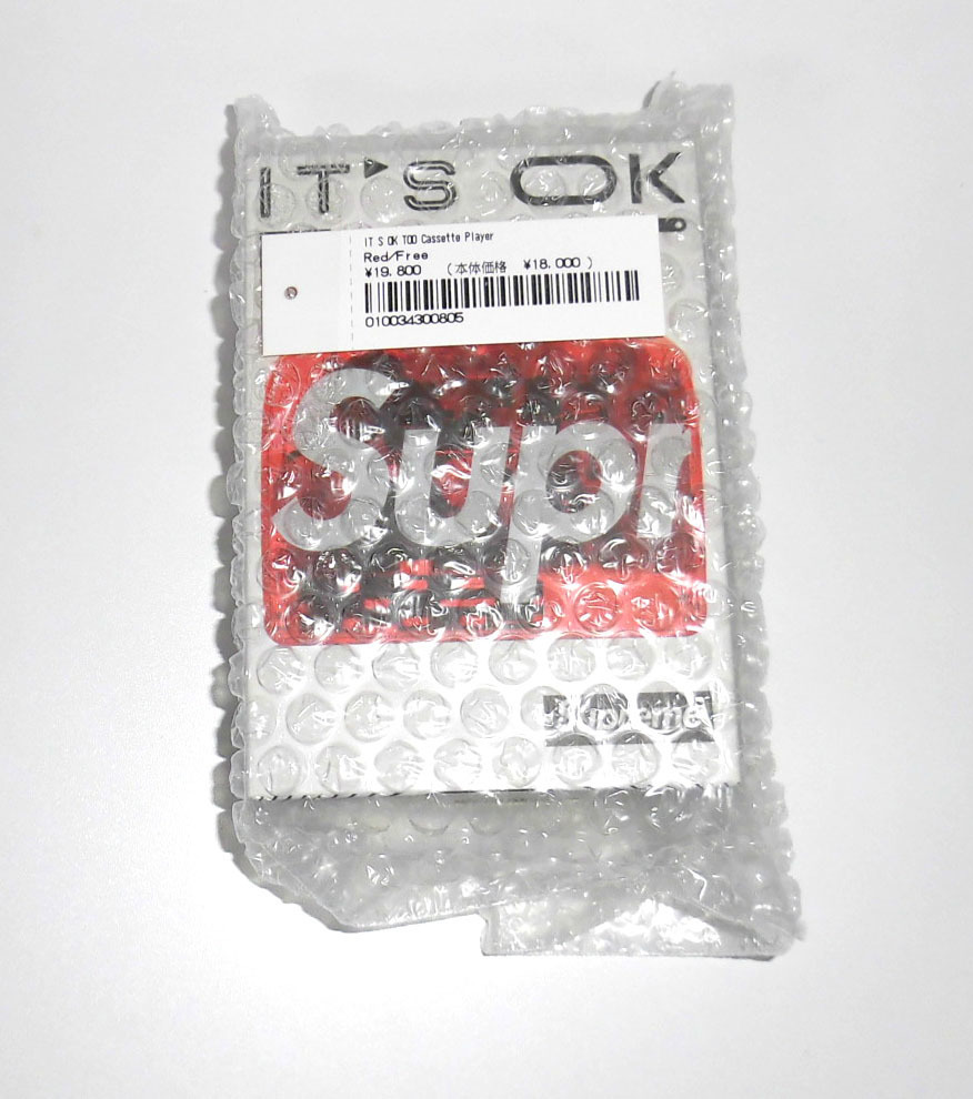 ☆新品未開封 22ss SUPREME シュプリーム IT'S OK TOO Cassette  Player（Bluetooth5.0対応）カセットプレーヤー