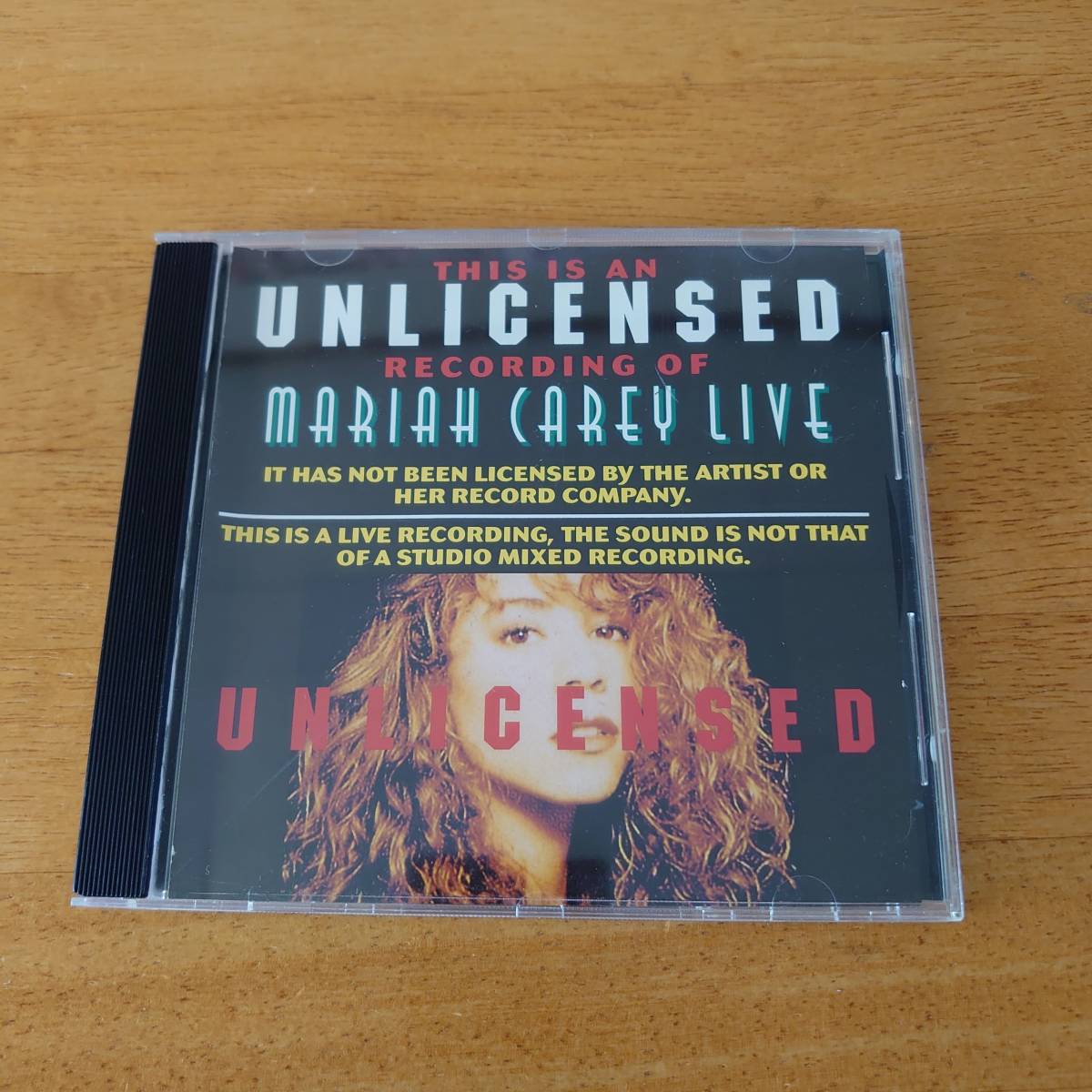 UNLICENSED / MARIAH CAREY LIVE マライア・キャリー 輸入盤 【CD】_画像1