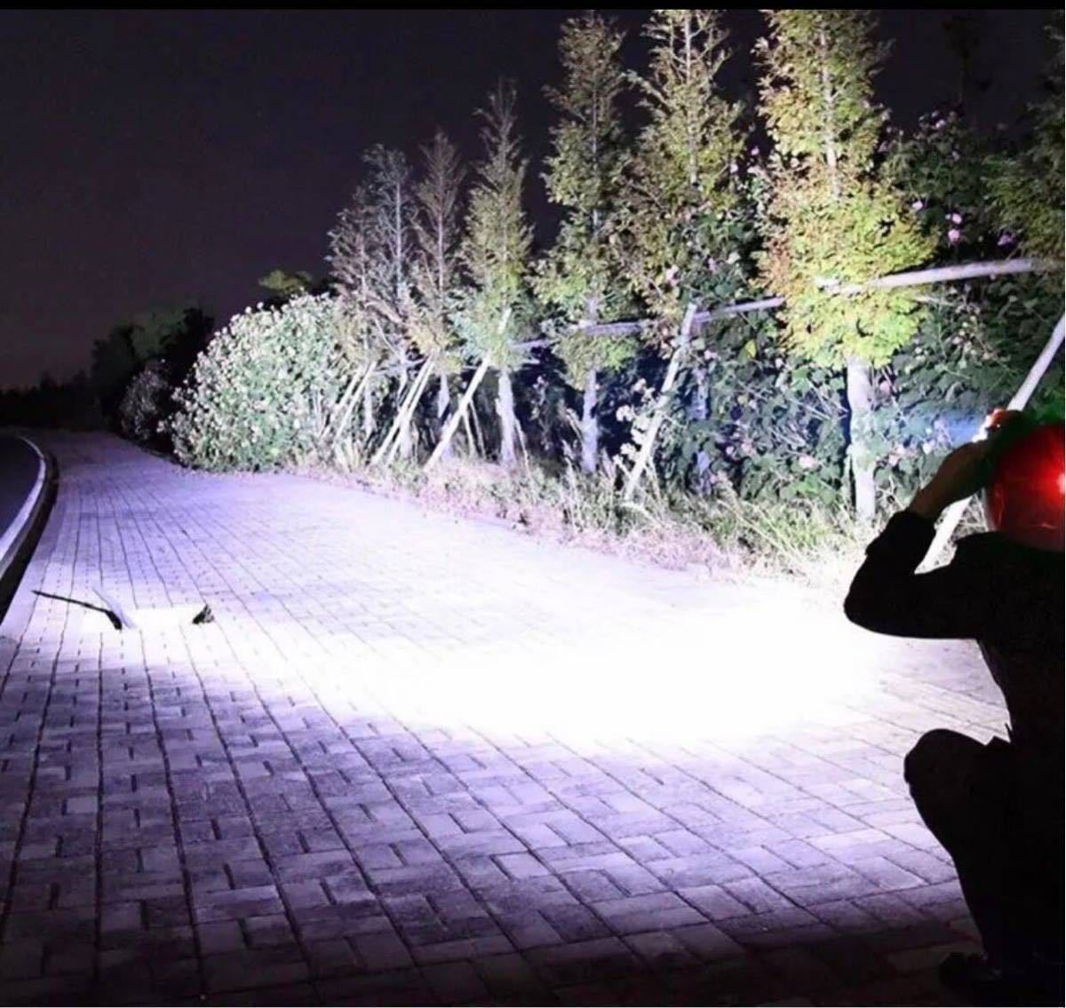 LED ヘッドライト ヘッドランプ USB充電式 ワークライト 高輝度 3灯