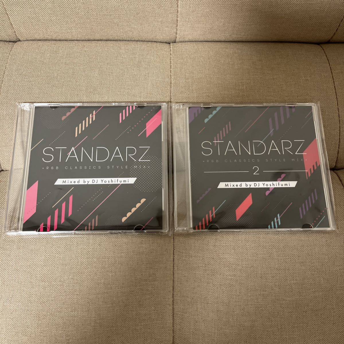 【DJ Yoshifumi】STANDARZ -R&B CLASSICS STYLE MIX- 2枚セット【MIX CD】【廃盤】【送料無料】_画像1