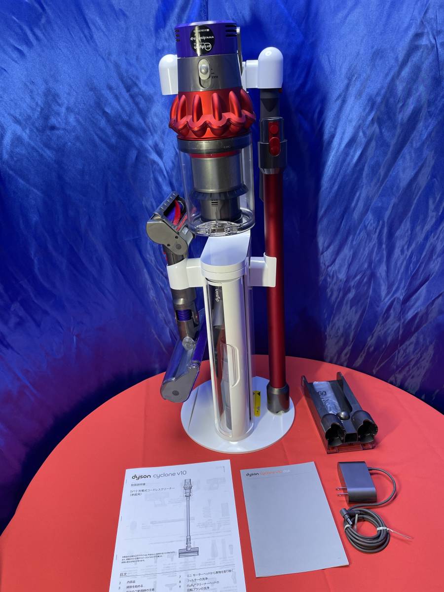 ダイソン dyson V10 fluffy SV12 ショートパイプ仕様 54分-