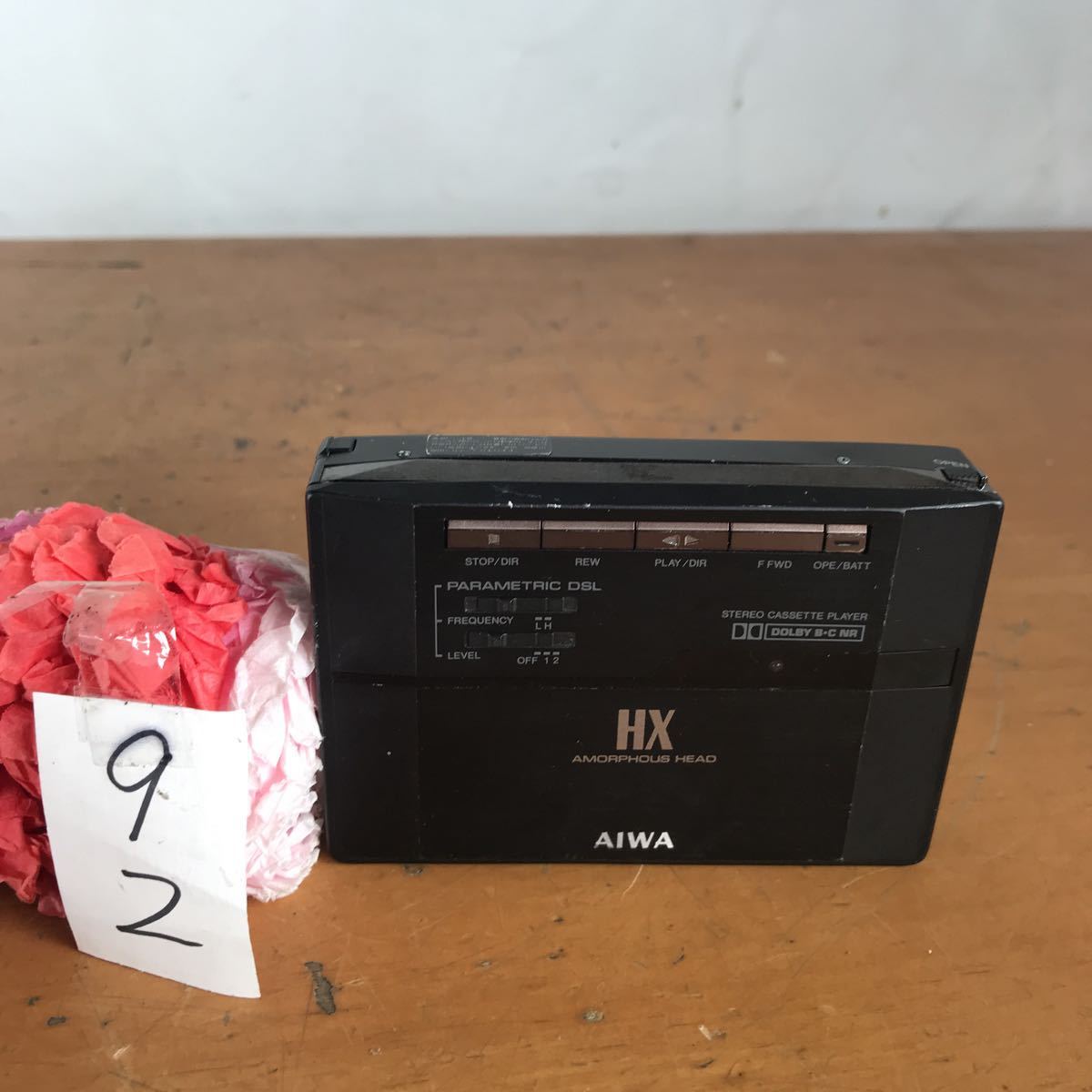 品質は非常に良い HS-PX30 AIWA HX カセット ステレオ HEAD AMORPHOUS