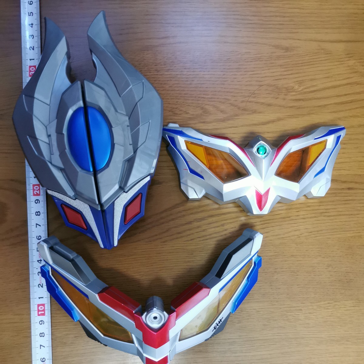 ウルトラマンゼロ ウルトラヒーロー DXウルトラゼロアイ ゼロアイneo ディメンションナイザー 変身アイテム フィギュア セット_画像1