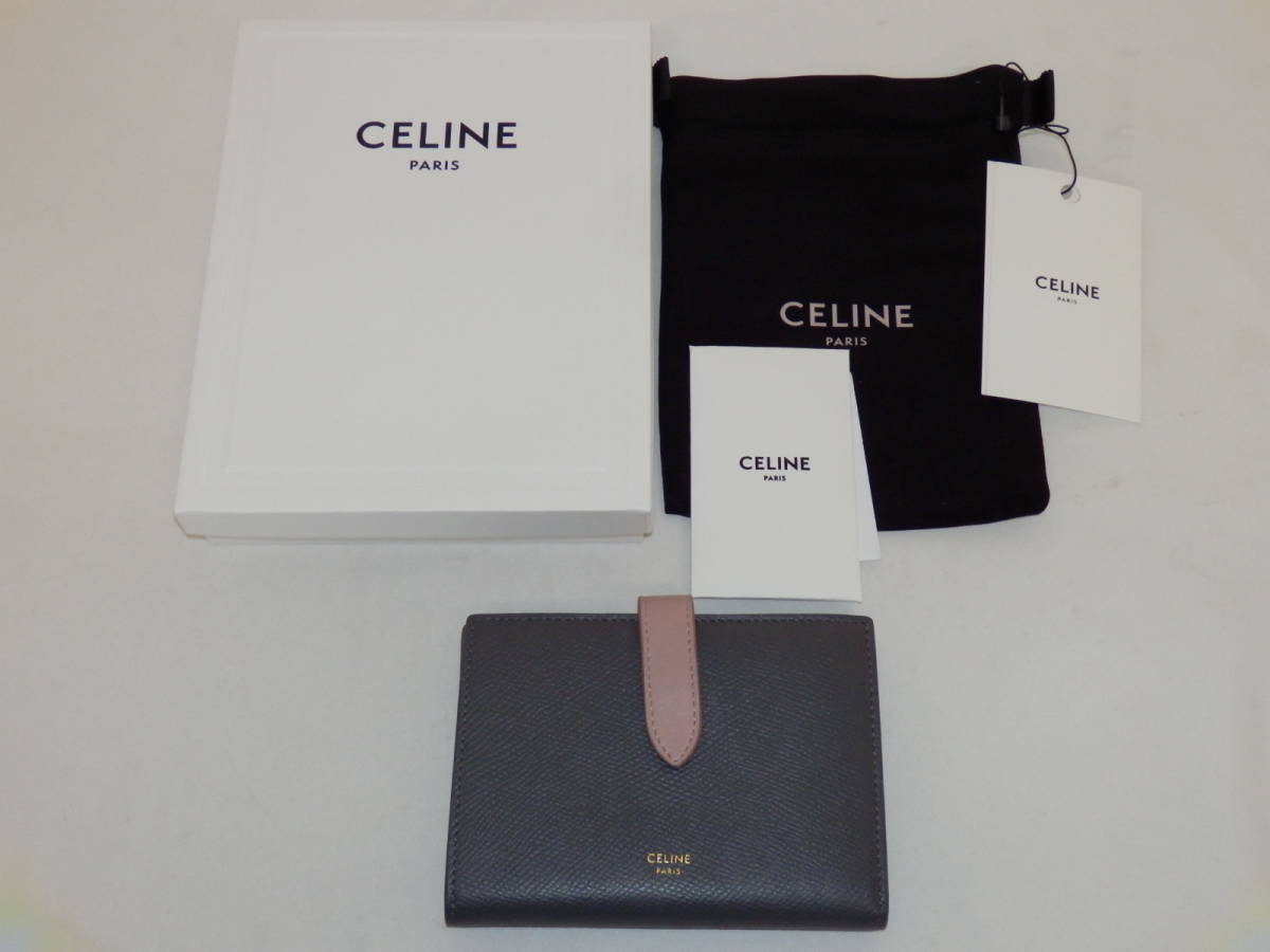 172H468G♪ CELINE セリーヌ 二つ折り コンパクト財布 ウォレット