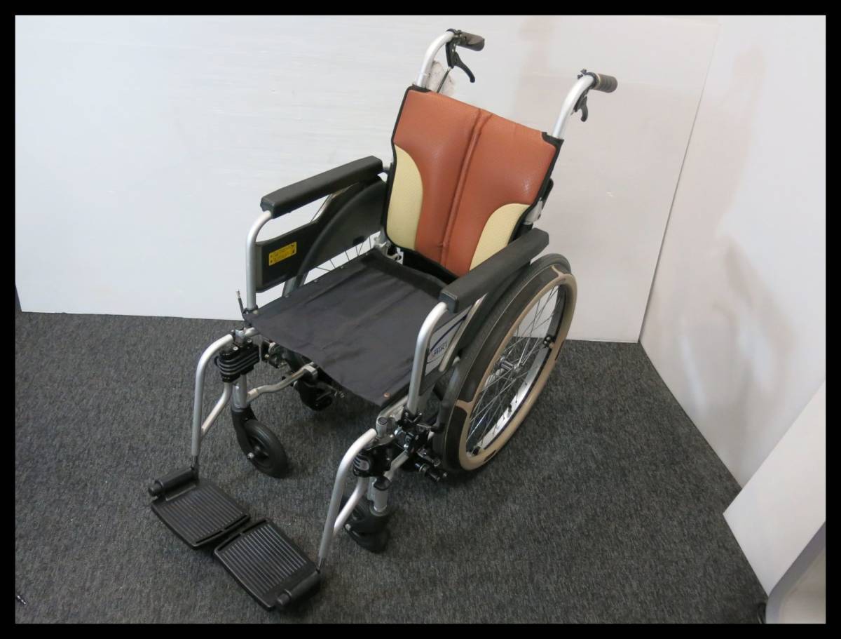 ◇MiKi/ミキ SKT-400B 自走式 介助兼用 車椅子 中古難有◇3C141 - 看護