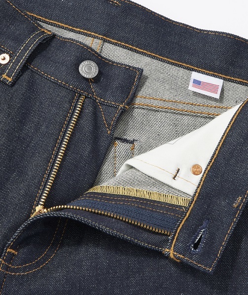 リーバイス アメリカ製 505 レギュラーストレート デニム W28 定価19800円 リジット LEVI'S MADE IN THE USA ビッグE 赤耳 ジッパーフライ_画像7