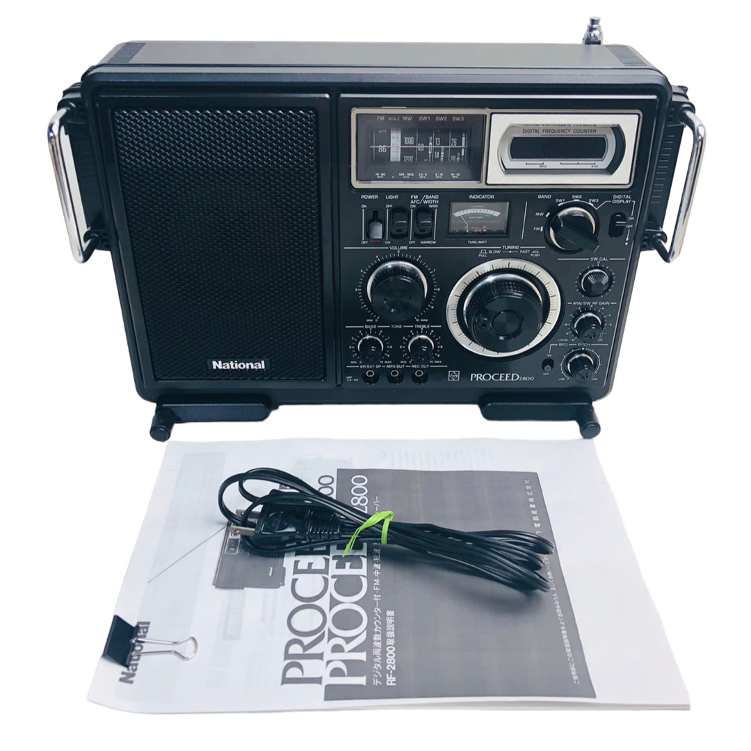 国内外の人気 RF-2800 PROCEED FM/MW/SW1～3ラジオ プロシード