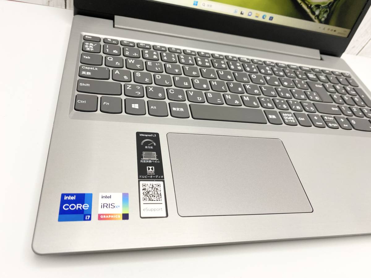 【最新OS Windows11】SSD1TB+HDD1TB メモリ20GB Lenovo ノートPC IdeaPad L3 82HL 第11世代Core i7-1165G7 Office Webカメラ Bluetooth_画像3