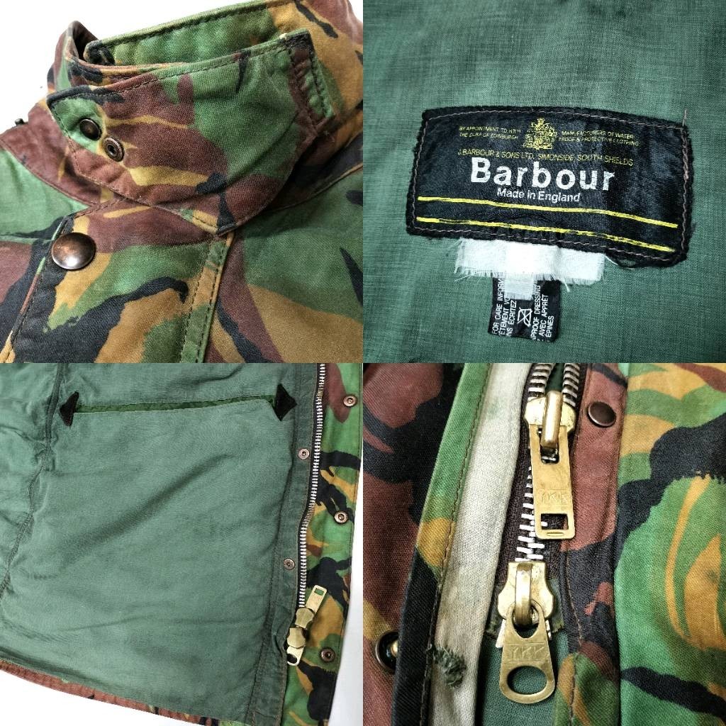 80s Barbour “THE MILITARY” c40 DPM solway zipper ミリタリー ソルウェイジッパー 1クラウン　1クレスト イギリス軍 YKK棒ジップ_画像4