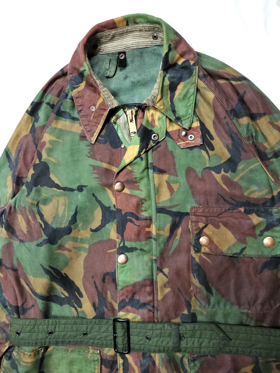 80s Barbour “THE MILITARY” c40 DPM solway zipper ミリタリー ソルウェイジッパー 1クラウン　1クレスト イギリス軍 YKK棒ジップ_画像3