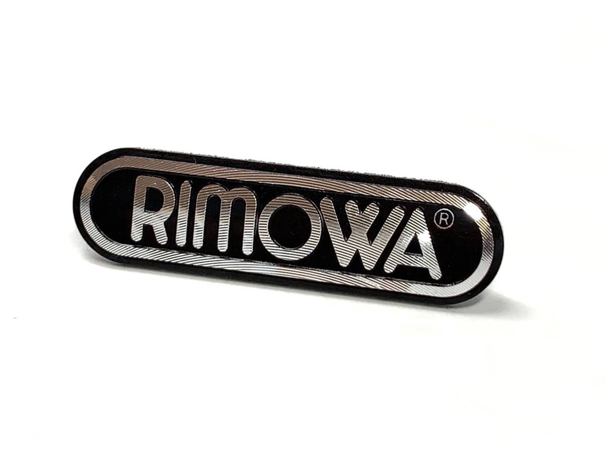 最大98%オフ! アルミロゴシール 横幅33mm 1枚 リモワ RIMOWA 純正