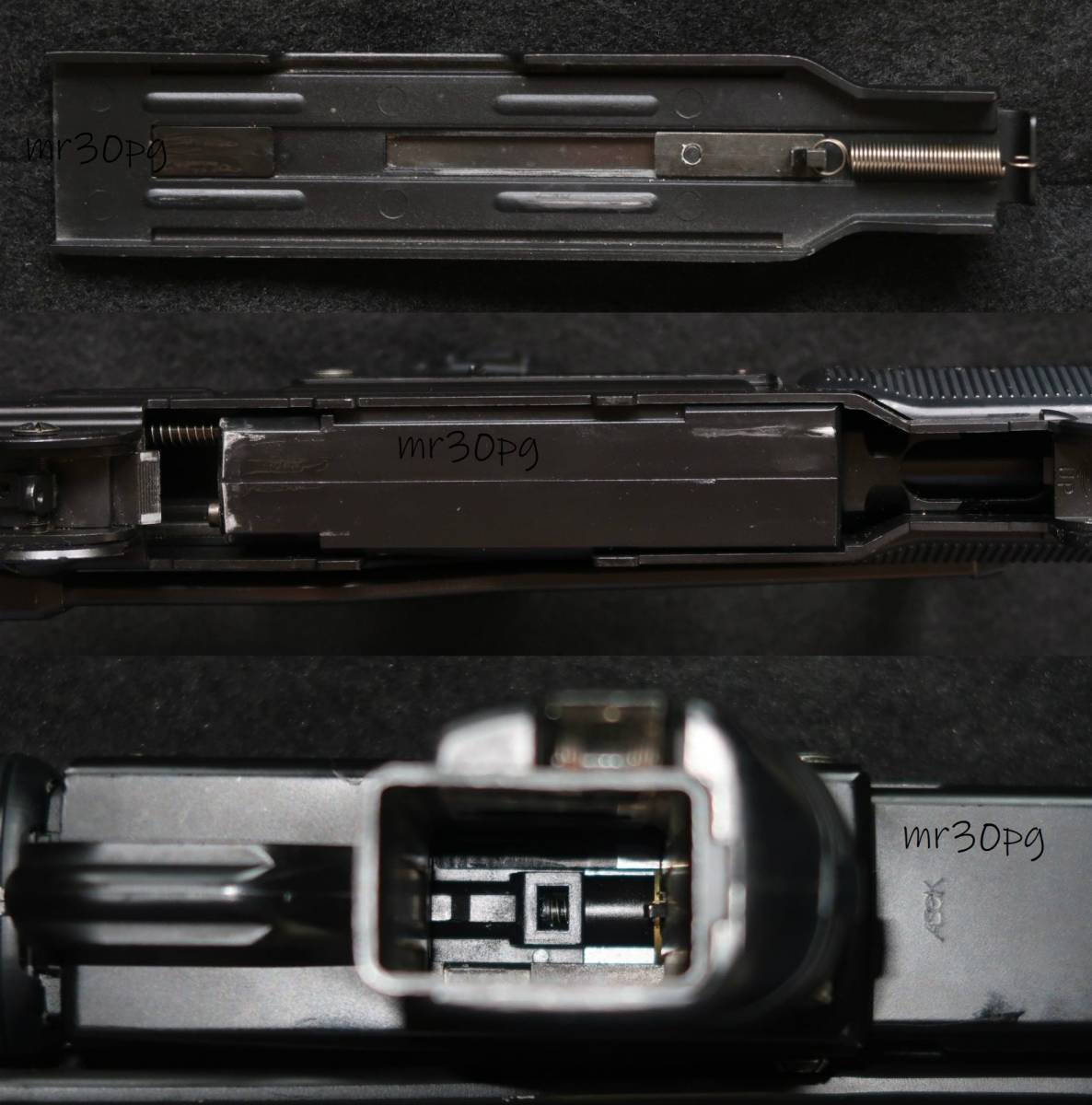 マガジンなしジャンク品！絶版 WAウエスタンアームズ製 IMI MINI UZI MAGNAガスブローバック サブマシンガン KWC系ミニウージー短機関銃GBB_内部パーツあり。