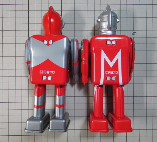 Mermit Minibliki“Ultraman // Ultra Seven”2件套裝 原文:マーミット　ミニブリキ　『ウルトラマン//ウルトラセブン』 ２種セット