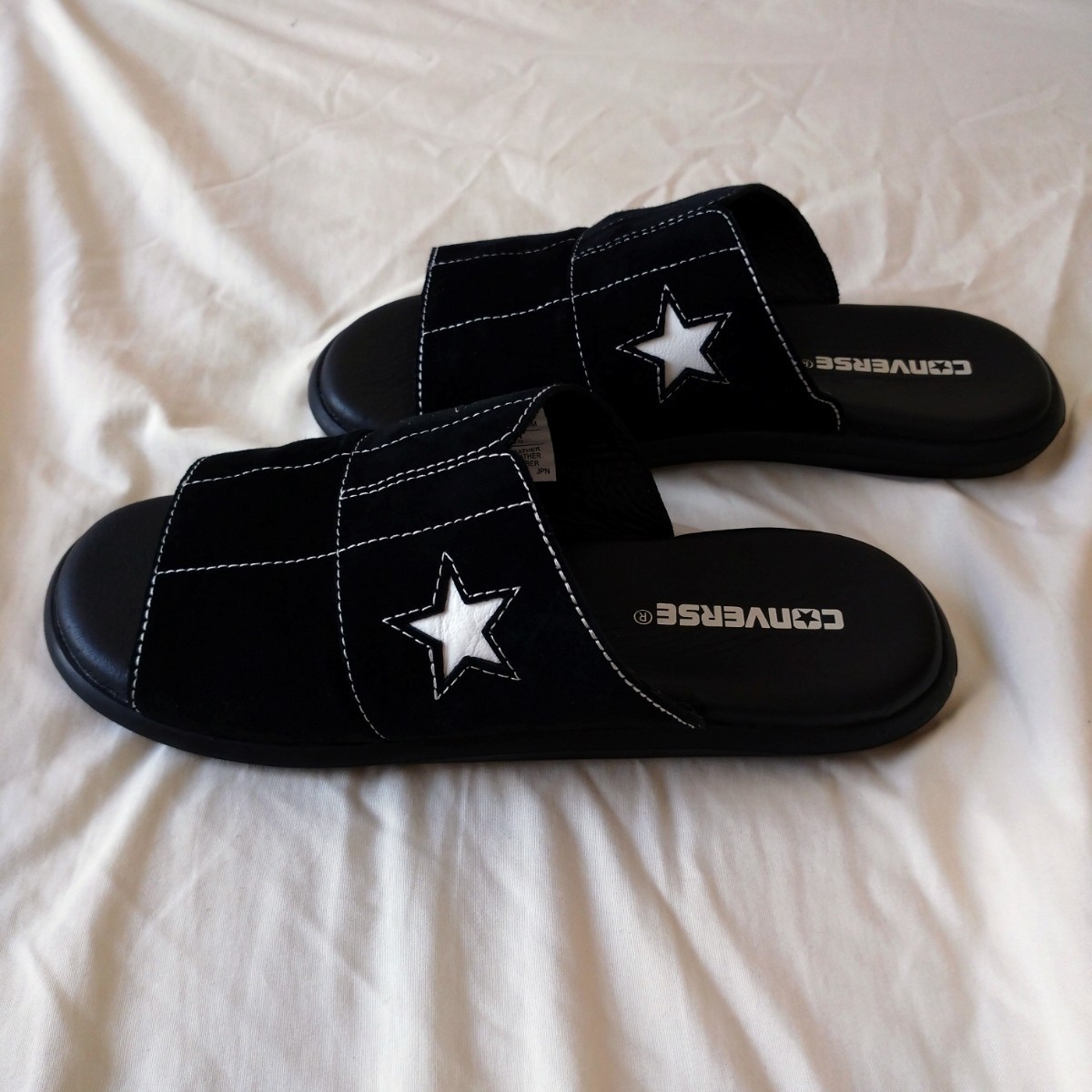 限定★CONVERSE ADDICT ONESTAR SANDAL★コンバース ワンスター アディクト ビブラムソール スエード サンダル ミュール ブラック 黒_画像3