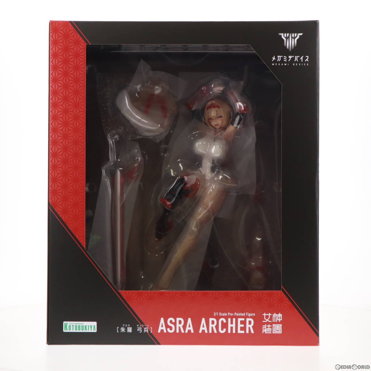 中古】[FIG]メガミデバイス 朱羅(アスラ) 弓兵 2/1 完成品 フィギュア