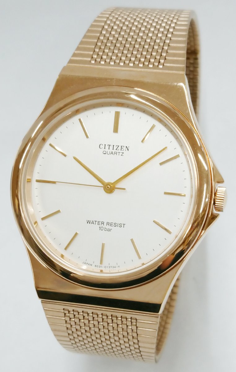 シンプル★稼働品!! CITIZEN/シチズン クォーツ式 T4-G02638 ウォッチ メンズ 紳士用 USED品 6031-G13734-Y＊_画像1