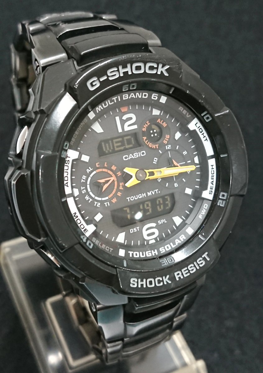 初売り】 G-SHOCK/Gショック 稼働品!!ライト点灯!!CASIO/カシオ ジー