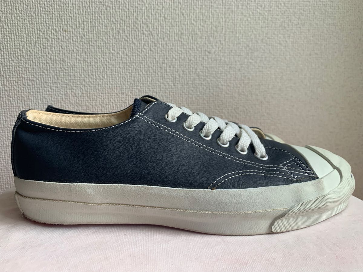 CONVERSE コンバース ジャックパーセル LOW ネイビー レザー CONVERSE コンバース ジャックパーセル LOW ネイビー レザー