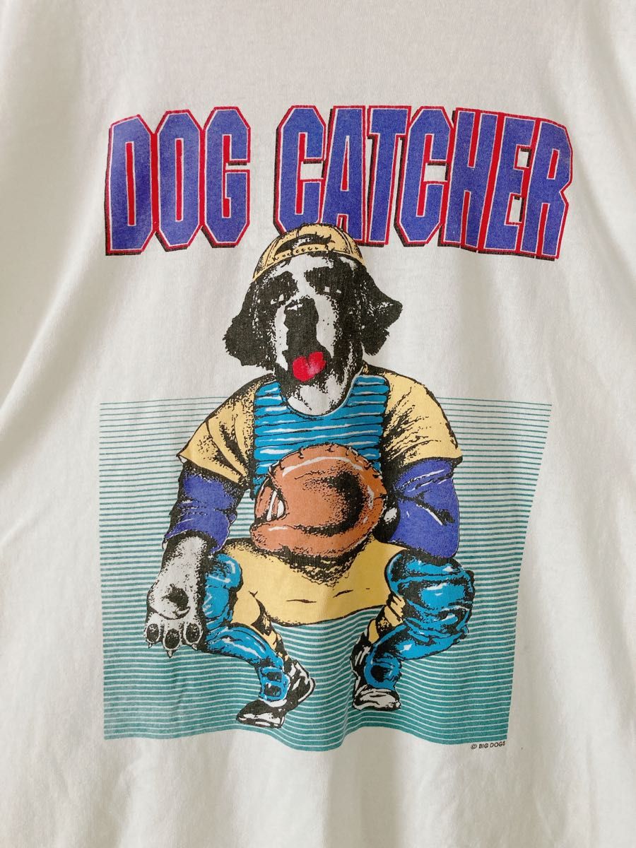 90's 古着　BIG DOGS Tシャツ　プリントTシャツ　USA製