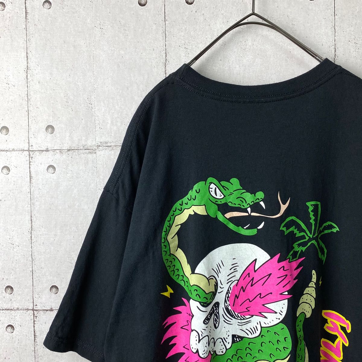 us古着　90s 半袖Tシャツ　カットソー　古着　Lサイズ　メンズ　ゆるダボ　オーバーサイズ　ビッグサイズ　ビッグシルエット