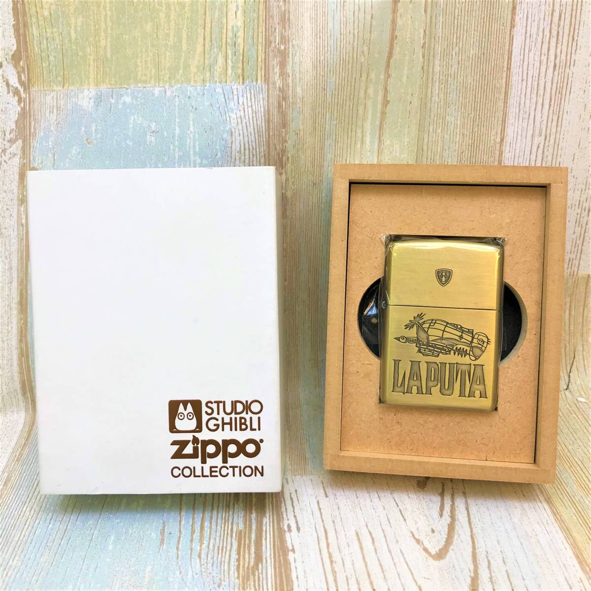  new goods rare * heaven empty. castle Laputa LAPUTA Tiger Moss 2003 year made ZIPPO Zippo - lighter * Studio Ghibli two horse power Miyazaki . serial number 