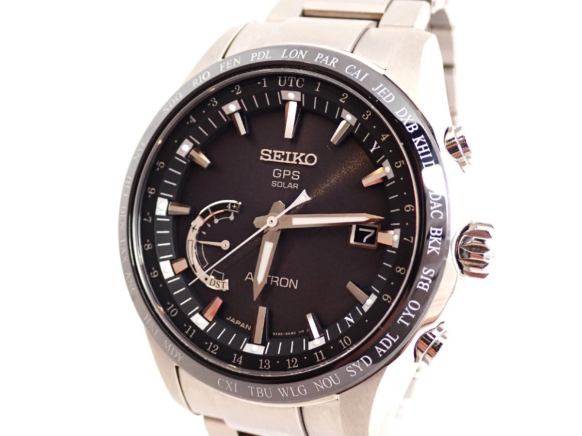 2022年秋冬新作 SEIKO(セイコー) ソーラーGPS 8X22-0AG0 アストロン