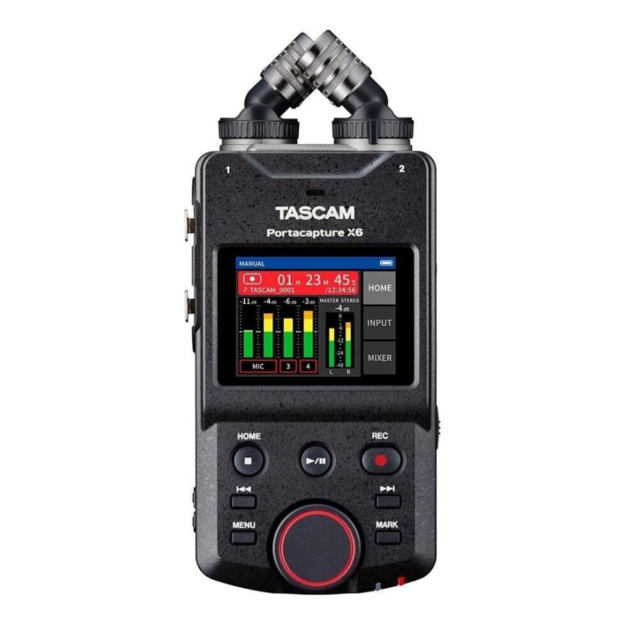 TASCAM Portacapture X6 / 32bitフロート録音 6トラックポータブルレコーダー