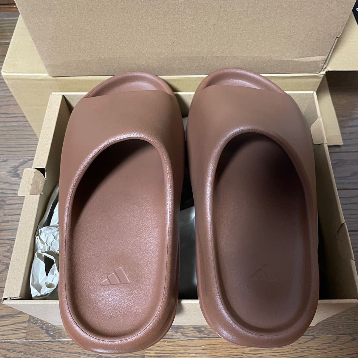 26.5cm adidas YEEZY Slide "Flax"アディダス イージー スライド "フラックス" 新品 未使用