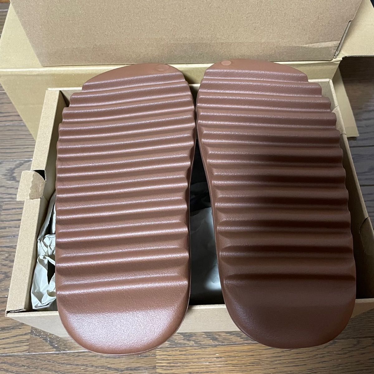 26.5cm adidas YEEZY Slide "Flax"アディダス イージー スライド "フラックス" 新品 未使用