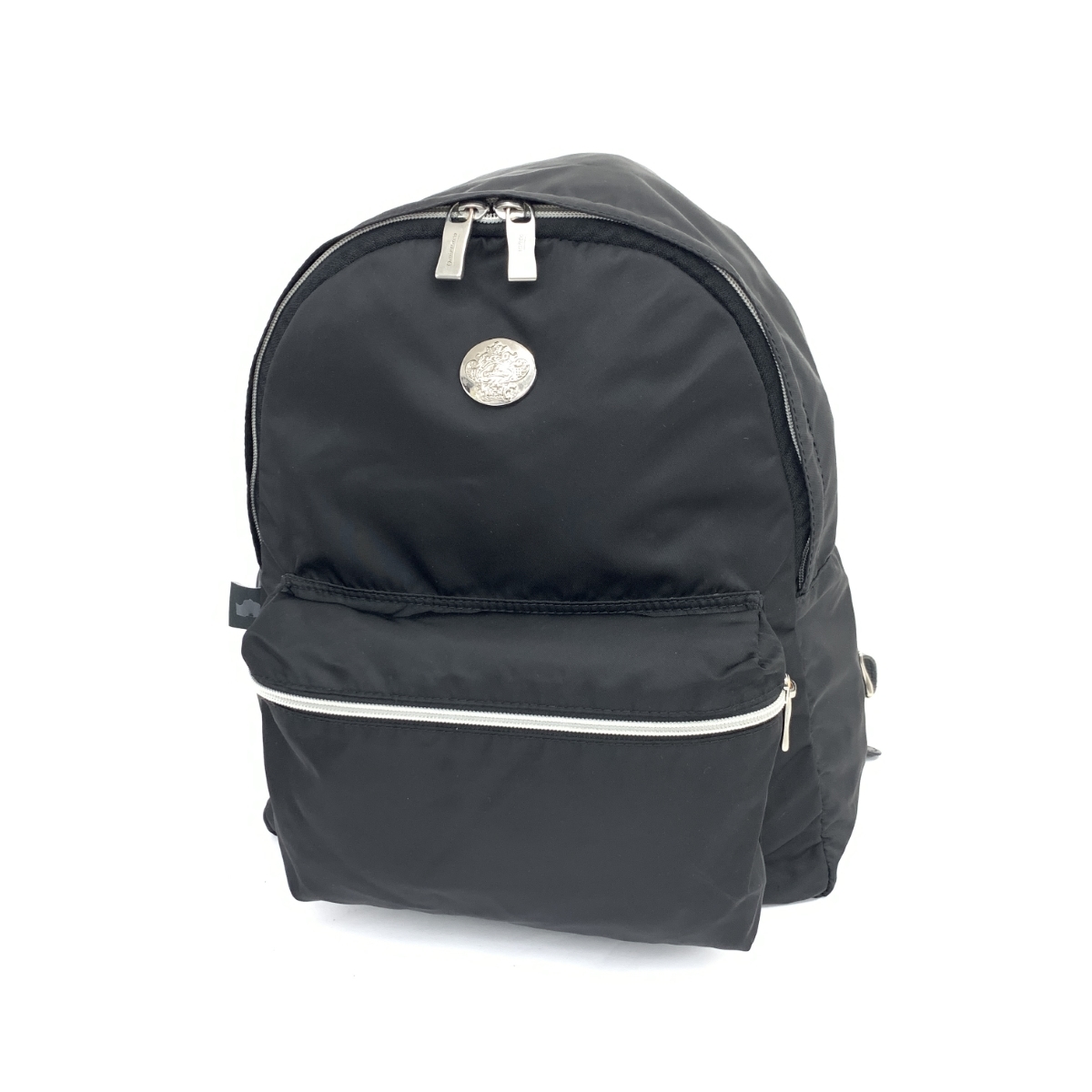 ◆orobianco オロビアンコ リュックサック◆ ブラック ナイロン ラウンドファスナー レディース バックパック bag 鞄