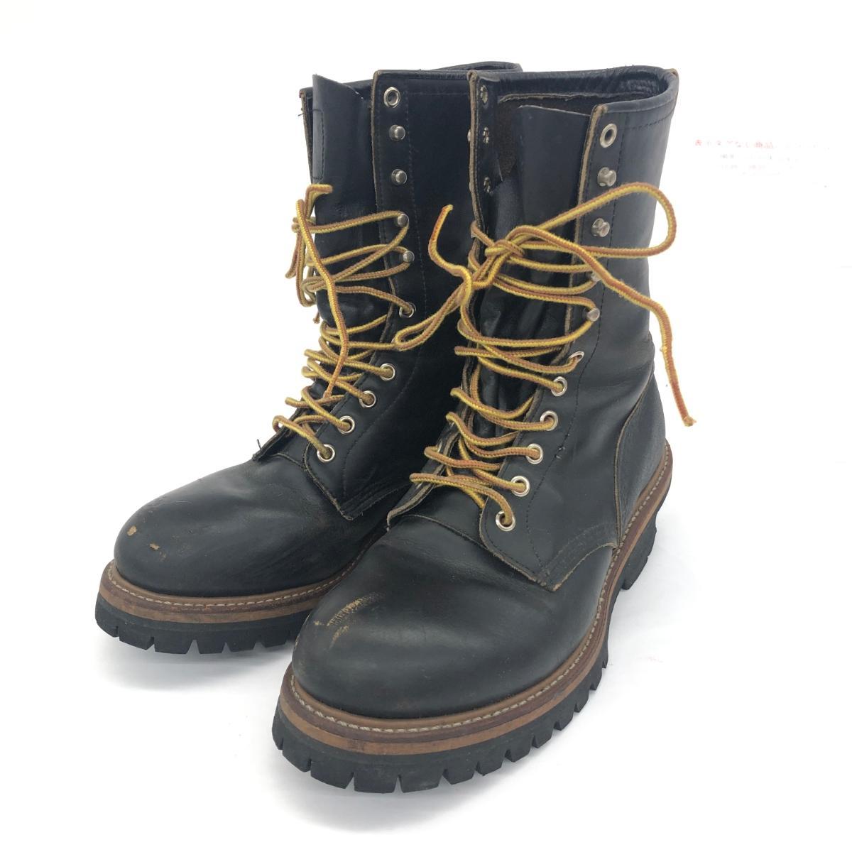 ◆RED WING レッドウィング ロガブーツ M1/75　C/75◆ ブラック メンズ 靴 シューズ boots ワークブーツ PT91 廃盤品