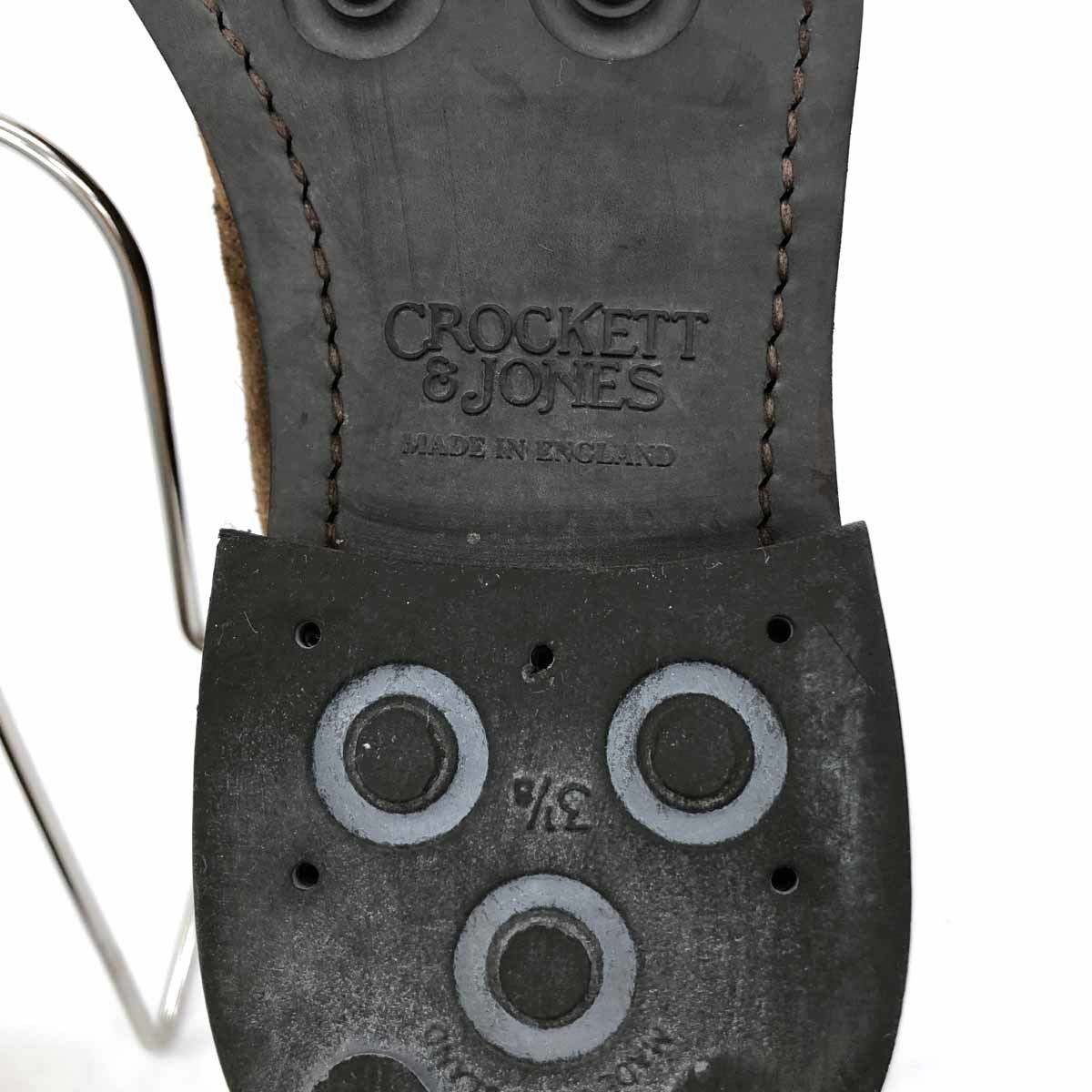 ◆Crockett&Jones クロケット&ジョーンズ チャッカブーツ サイズ7◆ ブラウン レザー メンズ 靴 シューズ ワークブーツ　チャートシー