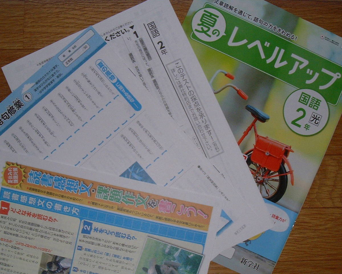 10200円 【学校教材】夏のレベルアップ 国語2年 光村図書版 教師 10200円 【学校教材】夏のレベルアップ 国語2年 光村図書版 教師