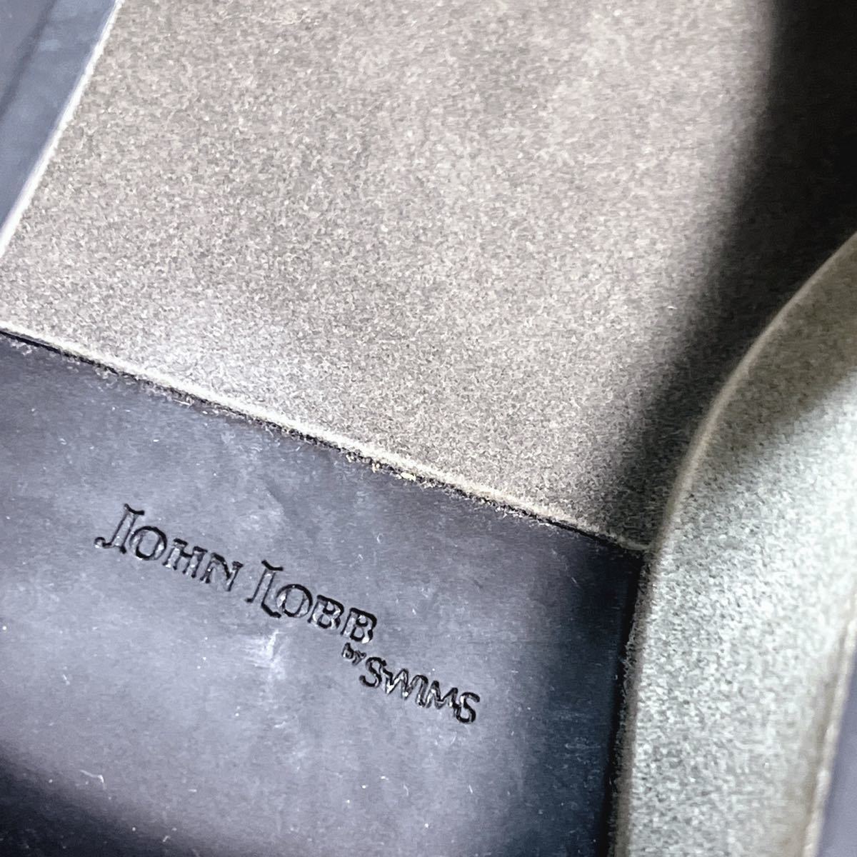 レア JOHN LOBB × SWIMS ジョンロブ オーバーシューズ レインシューズ ラバー メンズ