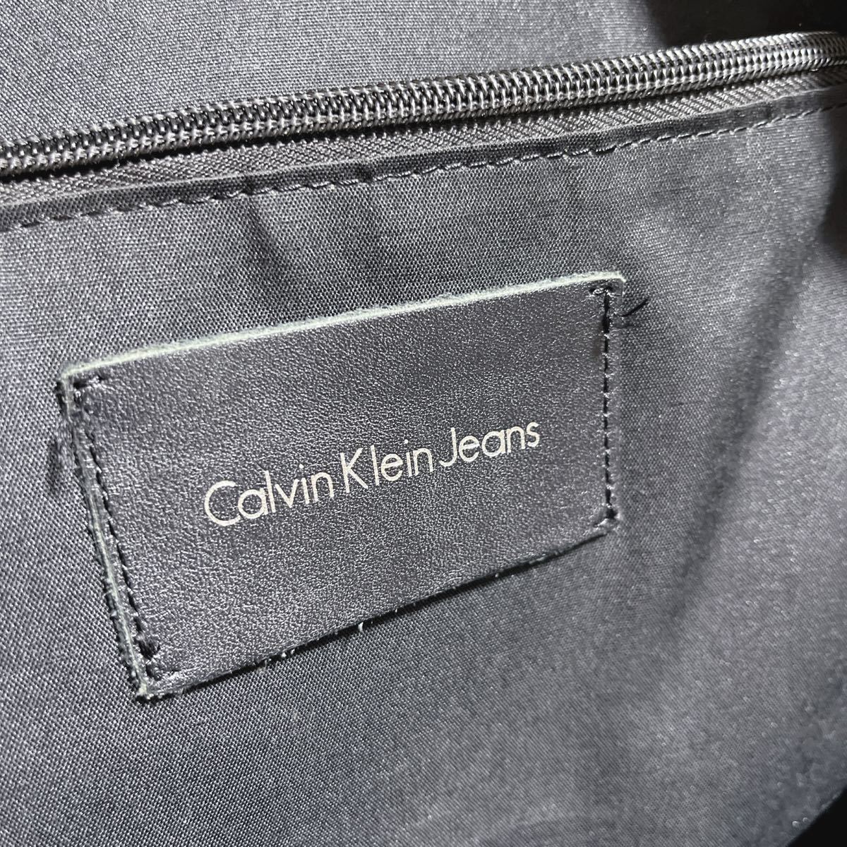 レア Calvin Klein Jeans カルバンクライン ジーンズ スタッズ パイソン柄 リュック バックパック メンズ レディース