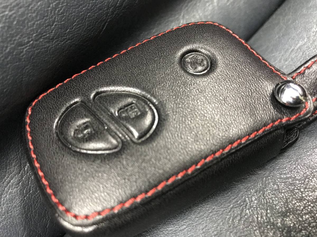  exclusive use smart key case 8 black red Lexus / original leather 20 series IS250/IS350/IS250C/IS350C 10 series CT200h smart key key case design original 
