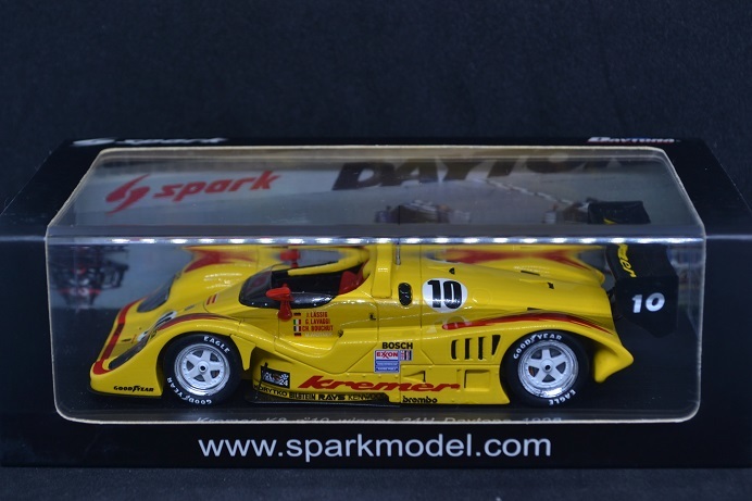 SPARK 1/43 Kremer K8 #10 winner 24H Daytona 1995 スパーク クレマー デイトナ Porsche ポルシェ 優勝車_画像7