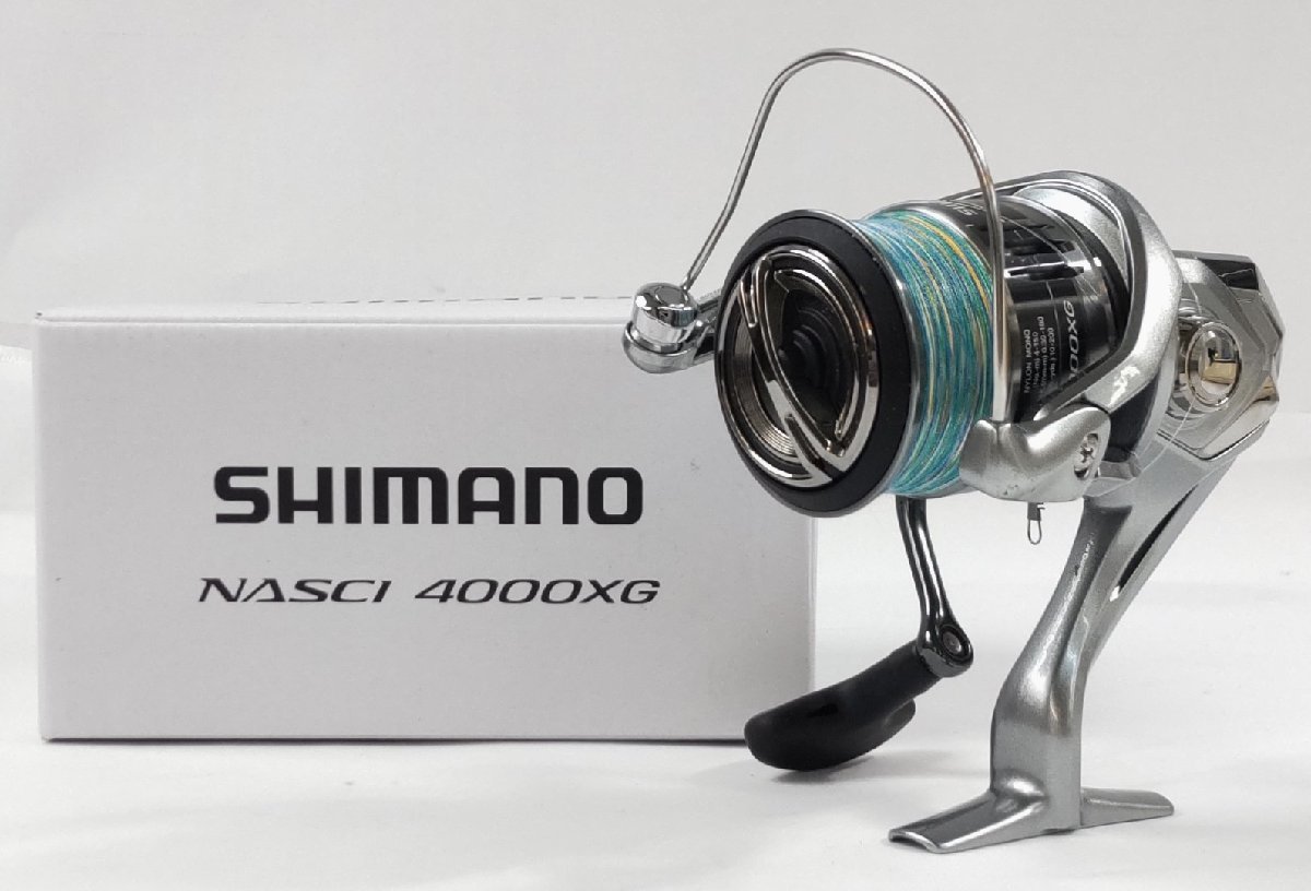 □ジャンク SHIMANO シマノ スピニングリール NASCI 4000XG リール