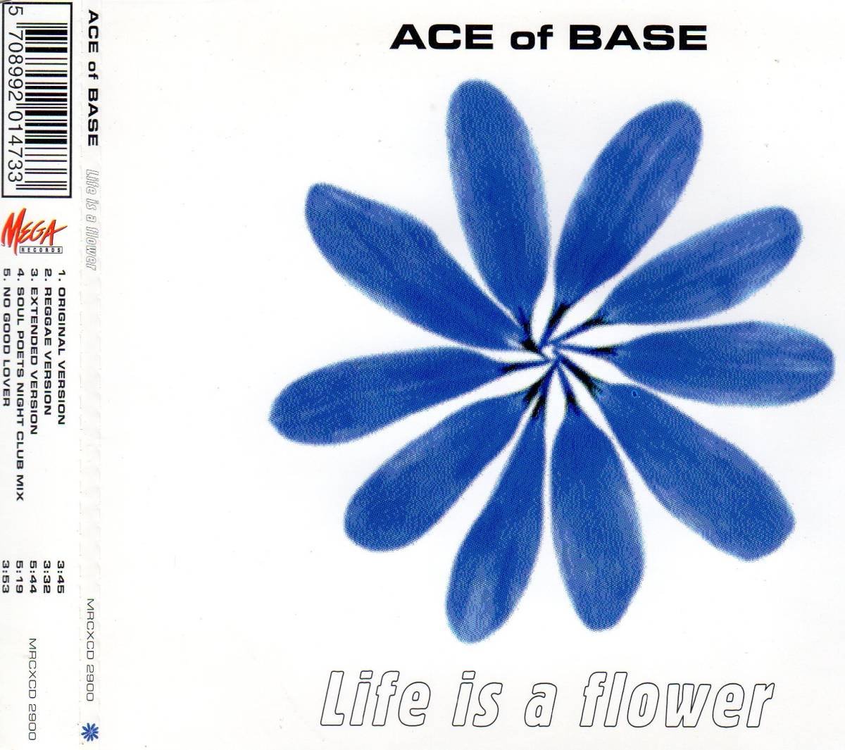 マキシ★Ace of Base（エイス・オブ・ベイス）★Life Is A Flower