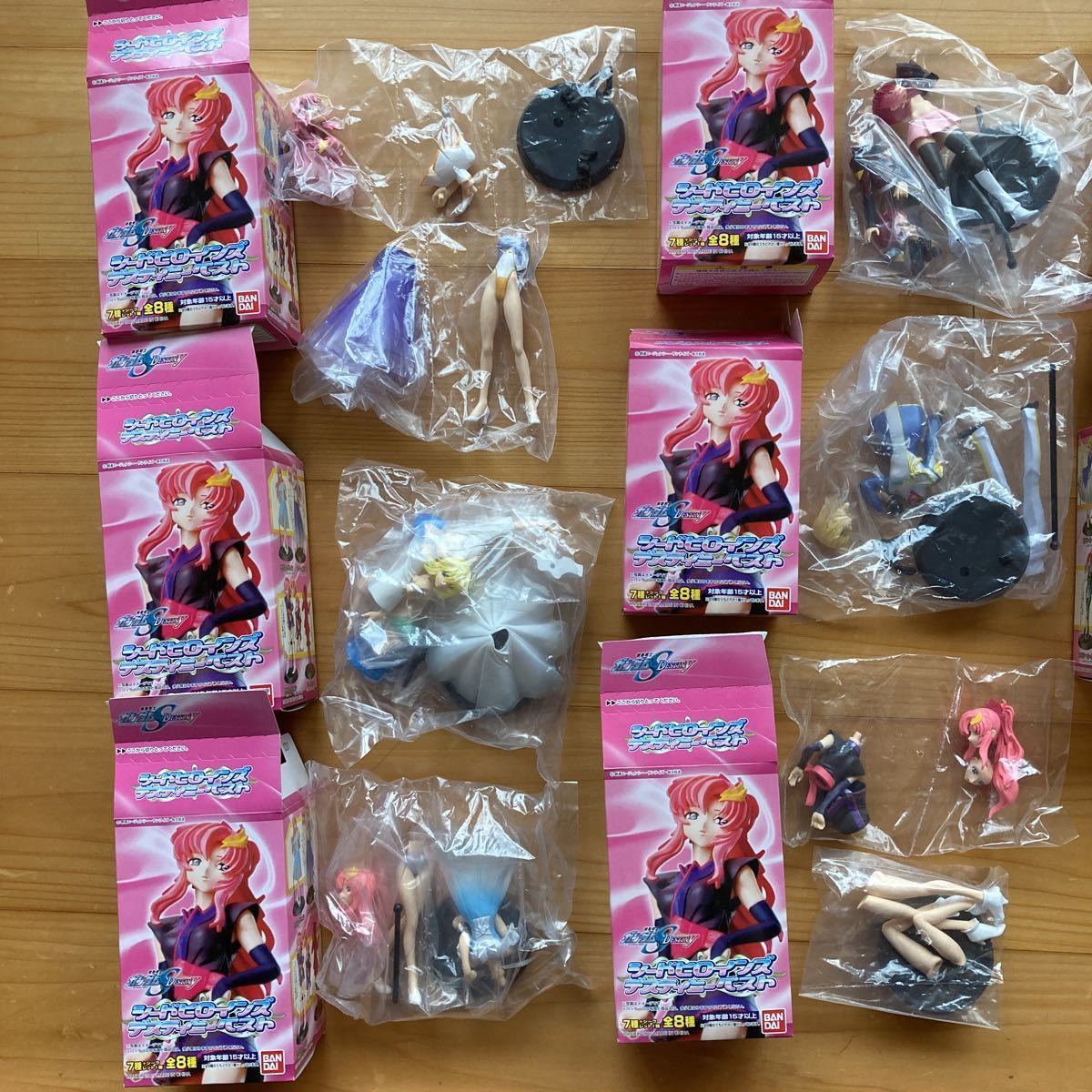 機動戦士ガンダム SEED シードヒロインズ デスティニーベスト 全8種