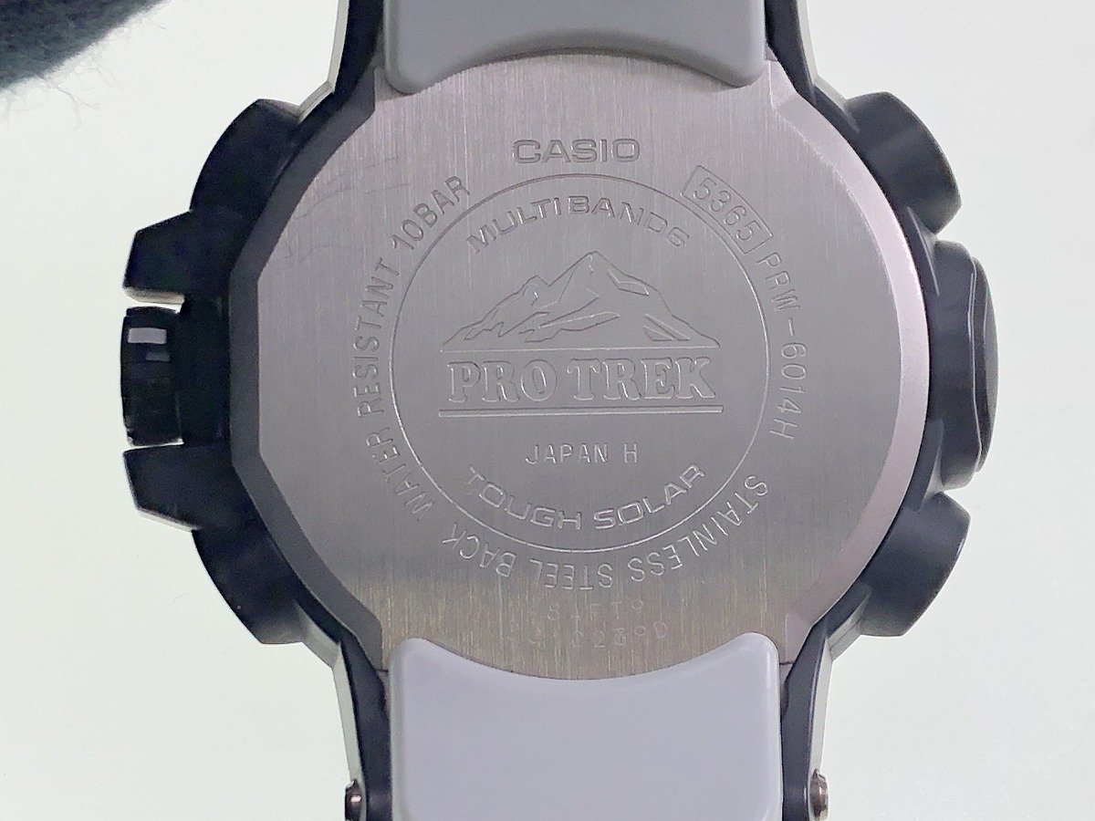 CASIO カシオ PRO TREK プロトレック PRW-6014H ソーラー 電波 可動[224484_画像3